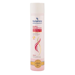 شامپو تثبیت کننده رنگ مو سیمفونی مدل Color & Highlight حجم 300 میلی لیتر 102627012