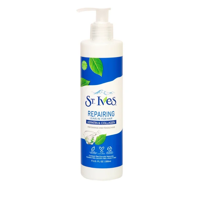 ماسک مو اس تی.ایوز مدل REPAIRING سری KERATIN COLLAGEN حجم 300 میلی لیتر 102625462