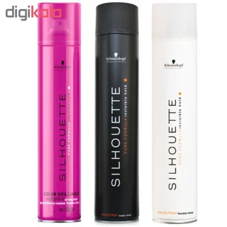 اسپری حالت دهنده مو شوآرزکوف مدل Professional Silhouette Flexible Hold حجم 750 میلی لیتر 102625246
