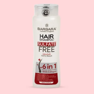 شامپو مو بدون سولفات باربارا مدل Ultra Soft حجم 400 میلی لیتر 102625307