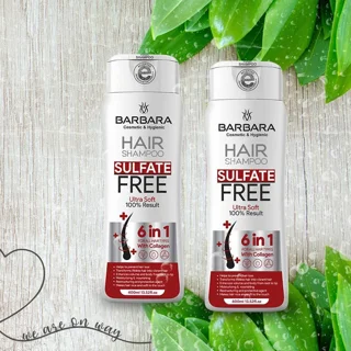 شامپو مو بدون سولفات باربارا مدل Ultra Soft حجم 400 میلی لیتر 102625310