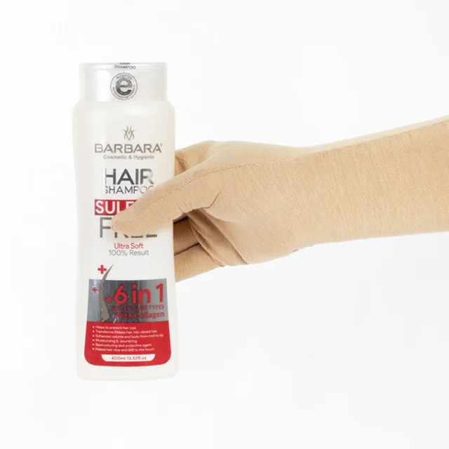 شامپو مو بدون سولفات باربارا مدل Ultra Soft حجم 400 میلی لیتر 102625311